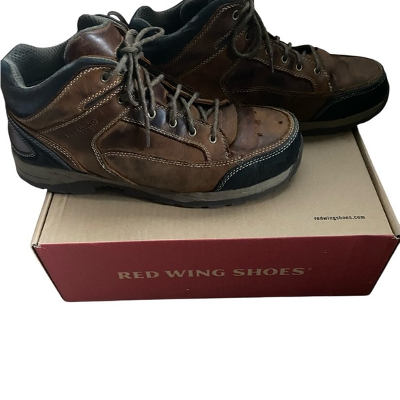 RED WING TRUHIKER
MEN'S 5-INCH SAFETY TOE HIKER  LEATHER COMFORT DURABLE BOOT 13 - Picture 2 of 16
